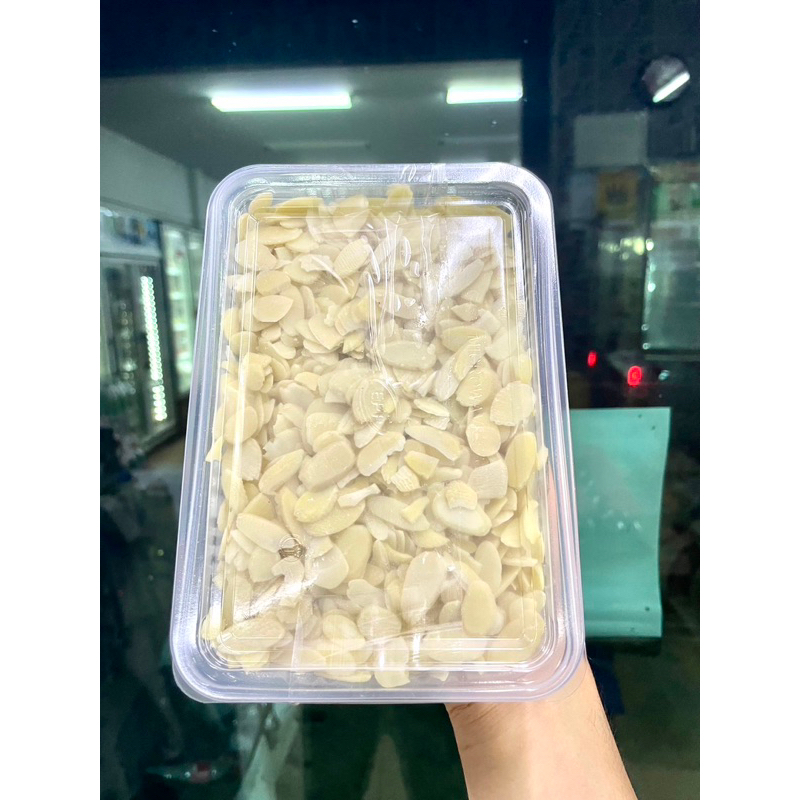 Almond slide อัลมอนด์สไลด์สำหรับทำเป็นท็อปปิ้งเบอเกอรี่ต่างๆขนาด 500 กรัม