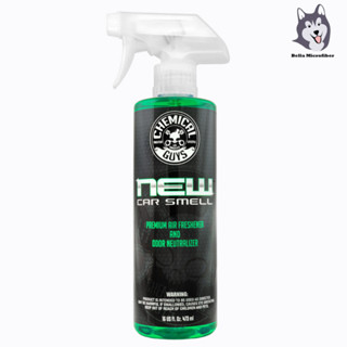 Chemical Guys New Car Smell Premium Air Freshener &amp; Odor Eliminator (16 oz) น้ำหอมปรับอากาศขวดจริง