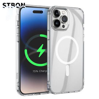 STBON เคส สำหรับ ไอโฟน ซองใส่โทรศัพท์ Magnetic case for iPhone 11 12 13 14Pro Max เคสแม่เหล็กชาร์จไร้สาย