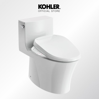 KOHLER Veil 1-PC Toilet with C3-150 Bidet Seat สุขภัณฑ์แบบชิ้นเดียว ใช้น้ำ 3/4.5L รุ่นเวล พร้อมฝารองนั่งอเนกประสงค์ รุ่น C3-150 แบบซ่อนสาย K-27450X-150-0