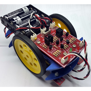 AP107 ANALOG BEAM  อนาลอคบีม หุ่นยนต์ ANALOG BEAM (เดินตามเส้นแบบใช้ ทรานซิสเตอร์)