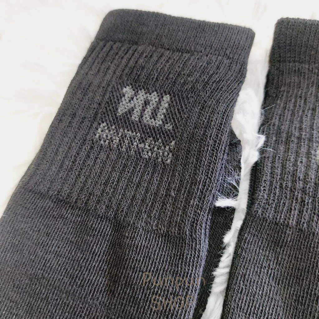 ถุงเท้าทหาร ทบ. คู่​ สีดำ เสริม​พื้นหนา นุ่ม​ พร้อมส่ง