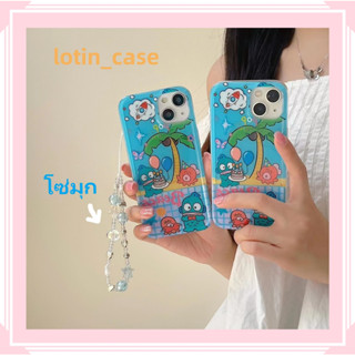 🎁ส่งของขวัญ🎁เคสไอโฟน สำหรับ 11 13 for iPhone Case 14 12 Pro Max น่าสนใจ น่ารัก โซ่มุก กันกระแทก ปกป้อง เคสโทรศัพท์