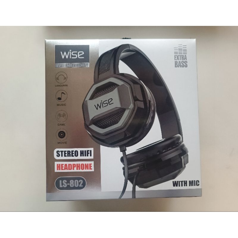 หูฟังเกมมิ่ง Wise LS-802 มีไมค์ในตัว