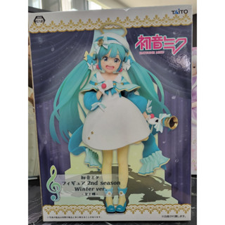 Hatsune Miku Figure Winter Clothes Season 2 Kawaii Girl Pvc Model