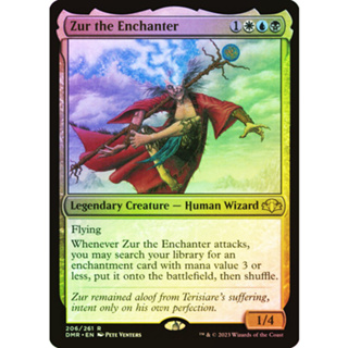 [MTG] Zur the Enchanter [DMR] [MULTI] [RARE] [FOIL] [ENG] (การ์ดเมจิค / Magic the Gathering)