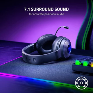 Razer Kraken V3 X USB - หูฟังเกมมิ่ง ไดรเวอร์ขนาดใหญ่ 40mm HyperClear Cardioid
