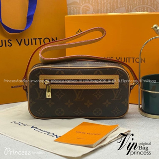 Iv POCHETTE CITE SHOULDER BAG MONOGRAM เกรดออรินอล หนังแท้ สวยงามตามรูป เกรดเทียบแท้ ใช้สลับแท้ได้ ใช้งานต่างประเทศได้