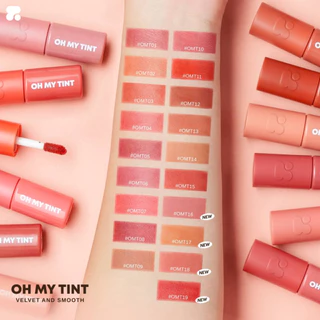 OH MY TINT velvet and smooth 19 เฉดสี 2.2ml.