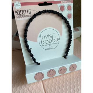 Invisibobble Hairhalo สีTrue Dark Sparkle