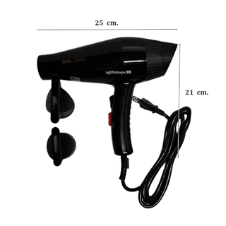 ไดร์เป่าผมCKL-3800, CKL-3900, CKL-3400 ขนาด 2,000วัตต์ ปรับลมร้อน ลมเย็น ปรับแรงลมได้ 2ระดับ ของแท้มีมอก.รับรองถูกต้อง