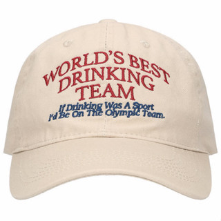 ROUGH CUT Worlds Best Drinking Team Cap® / Makgeolli Beige