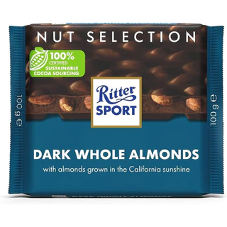Ritter Sportริตเตอร์ สปอร์ต 100 กรัม(g.) Nut Serie ริตเตอร์ สปอร์ต รุ่นมีถั่วผสม
