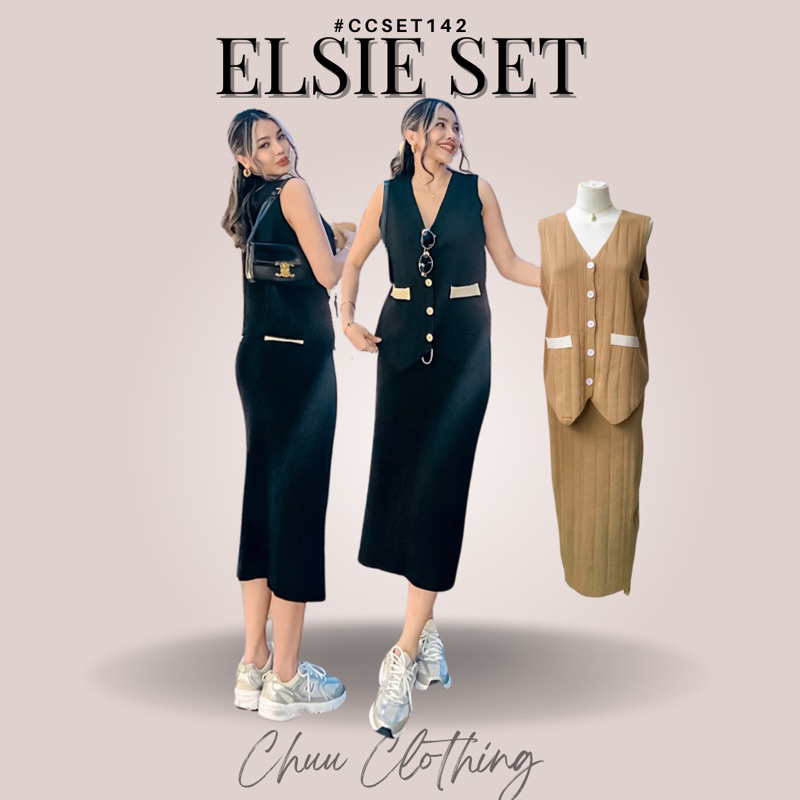 Elsie set [พร้อมส่ง] 💥ลด 20%💥 เหลือ 600 บาท จาก 750 บาท