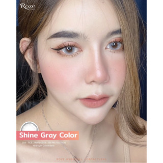 shine gray rozelens เทาตาน้ำข้าว สีนัวหวาน