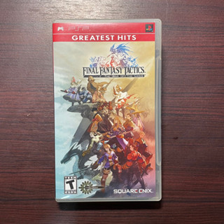 แผ่นแท้ Final Fantasy Tactics: The War of The Lions (US) PSP