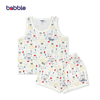 [ขายดี] BABBLE ชุดเสื้อกล้ามเด็ก ชุดเซตเด็ก ชุดเด็ก (6 ลายให้เลือก) อายุ 3 เดือน ถึง 2 ปี (TV003) (BTV)