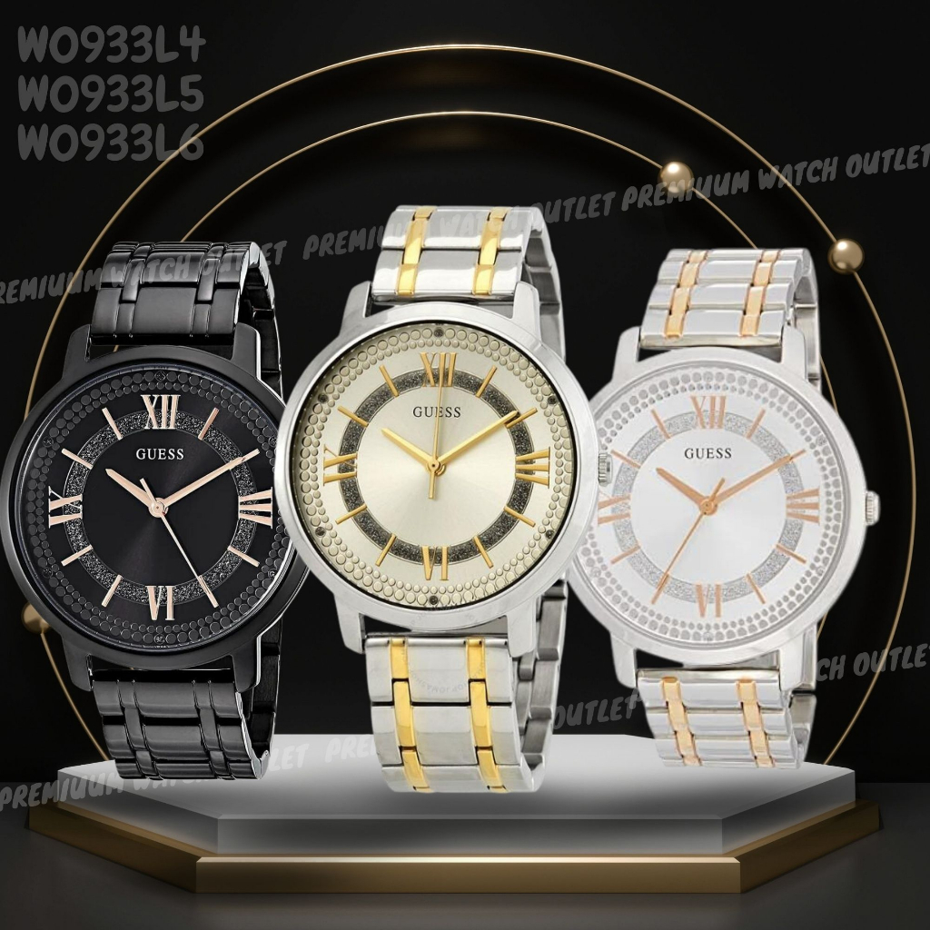 OUTLET WATCH นาฬิกา Guess OWG358 นาฬิกาข้อมือผู้หญิง นาฬิกาผู้ชาย แบรนด์เนม  Brandname Guess Watch รุ่น W0933L1