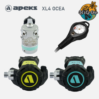 APEKS 🦈 All New!!! XL4 OCEA set [[ HIGH10SE ลด 1999บ.]] - ชุดอุปกรณ์หายใจSCUBA - ชุดReg - Regulator Set