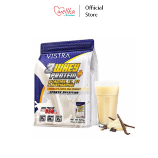 VISTRA SPORTS 3 WHEY PROTEIN PLUS (VANILLA) 35G 15 PC.