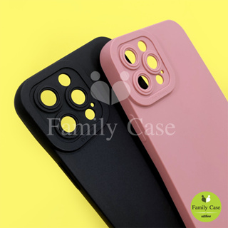 V23/V23e/Y01/Y15s/Y1s/Y11/Y12/Y15/Y17/Y21เคสมือถือนิ่ม TPU กันเลนส์กล้องนูนสีพื้น