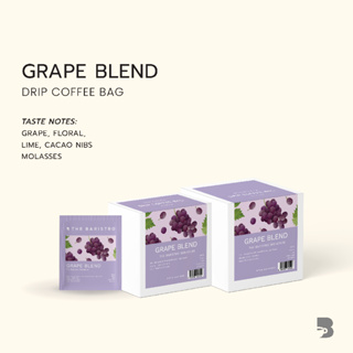 กาแฟดริป คั่วกลาง - Grape Blend Drip Coffee Bag