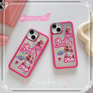 🔥สไตล์ใหม่🔥เคสไอโฟน iphone 11 14 Pro Max ins น่ารัก การ์ตูน ตุ๊กตาบาร์บี้ ป้องกันการตก iphone 12 13 Pro Case for iPhone