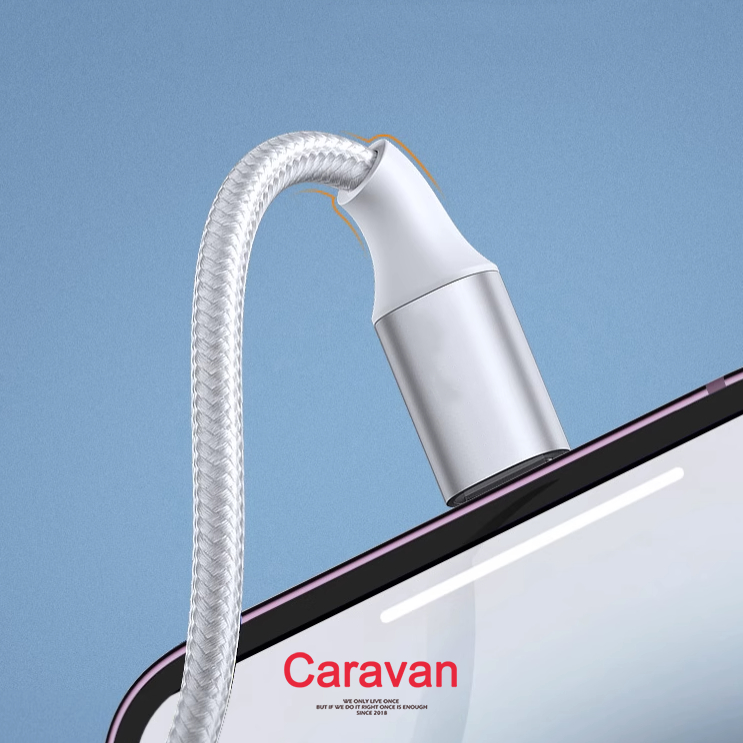 Caravan Crew for ไอโฟน to Type-C สายชาร์จเร็ว สายชาร์จ สายชาติเร็ว type C Cable - รูปที่ 3