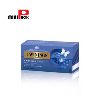 Twinings Lady Grey Tea ชาทไวนิงส์ เลดี้ เกรย์  ขนาด 2 g. 1 กล่อง บรรจุ 25 ซอง