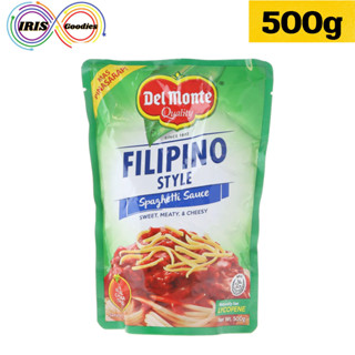 Del Monte Spaghetti Sauce Filipino Style สปาเก็ตตี้ซอส สไตล์ฟิลิปปินส์ 500g  Expiry Date : 21 Jan 2024