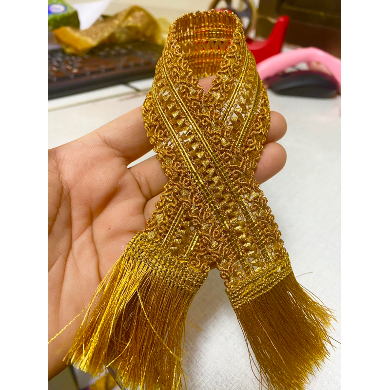 ผ้าสไบห่มพระพุทธรูป ผ้าสไบห่มองค์พระ