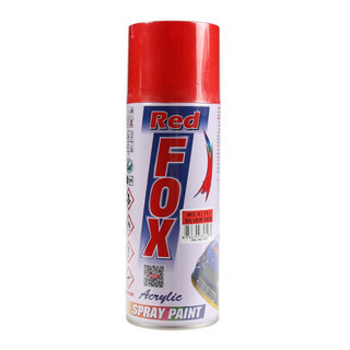 REDFOX สีสเปรย์ ขนาด 400 CC สีแดง NO.23 สีน้ำเงิน NO.9  Acrylic Spray Paint 400 CC