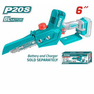 TOTAL เลื่อยโซ่ แบบไร้สาย TGSLI2068 Li-ion Mini Chain Saw (เฉพาะตัว)