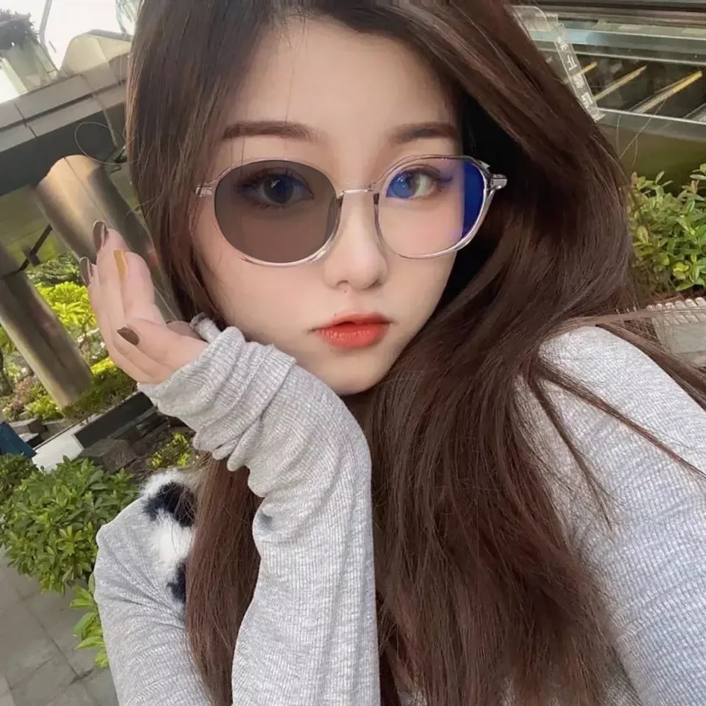 แว่นสายตาสั้นปรับแสง รุ่น Auto3 Photochromic.bluefilter  เลนส์เปลี่ยนสีได้เมื่อออกแดดมีให้เลือก5สี ไม่รวมอุปกรณ์