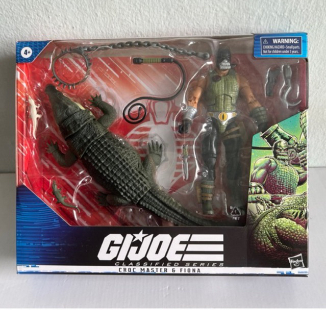 G.I.Joe Action Figure, Croc Master and Fiona