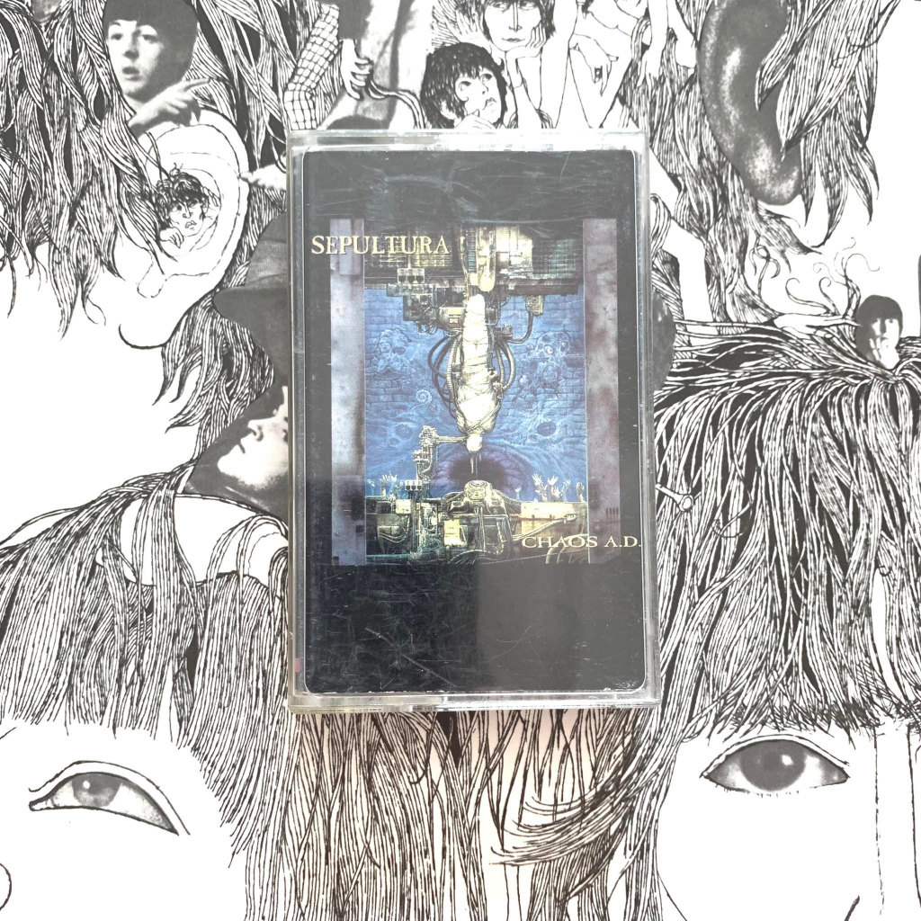 Tape Cassette เทปเพลง Sepultura – Chaos A.D. (1993) Thrash, Groove Metal