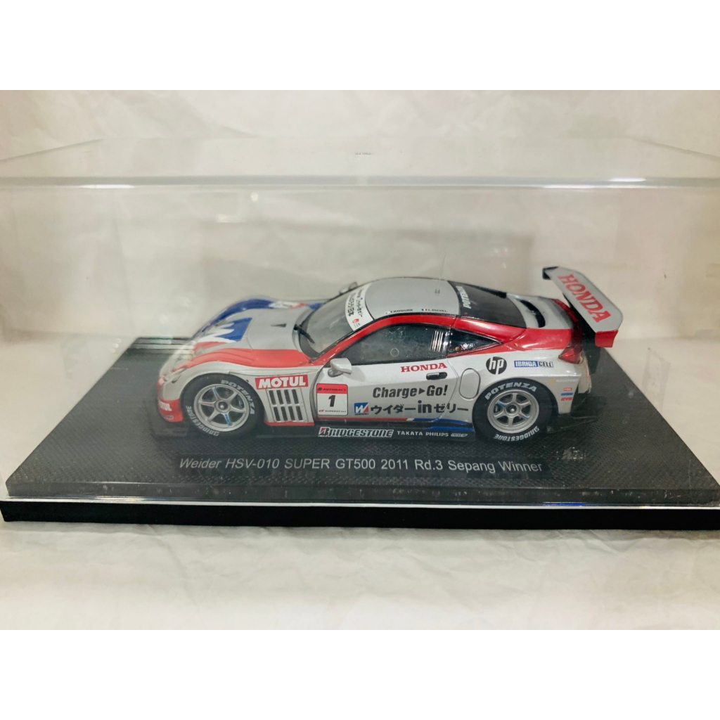 Weider HSV-010 Super GT500 2011 Rd.3 Sepang Winner 1/43 Scale