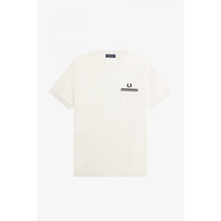 Fred Perry Pocket T-Shirt in White