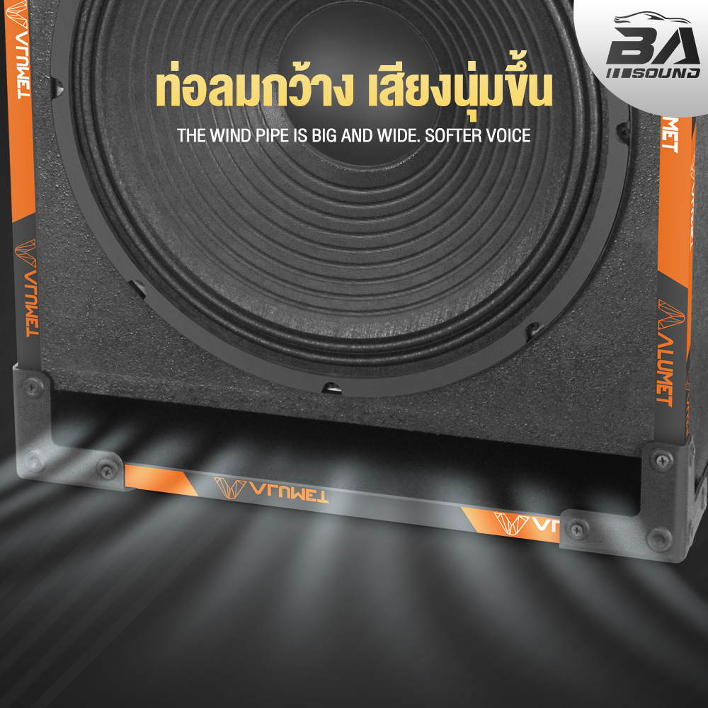 BA SOUND ตู้ลำโพงสำเร็จรูป 15 นิ้ว 2500วัตต์ หนัก 16KG ลำโพง15นิ้วพร้อมใช้งาน ตู้ลำโพงกลางแจ้ง 15นิ้ว ตู้ลำโพง BA-1542
