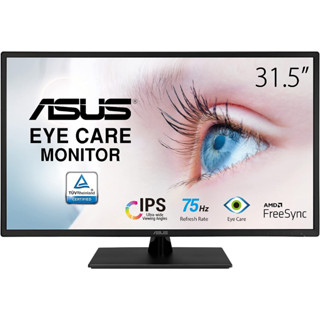 ASUS VA329HE 31.5” 1080P Monitor - Full HD, IPS, 75Hz, Adaptive-Sync, Eye Care, Low Blue Light, Flicker Free, HDMI, VGA, Wall Mountable, Tilt Adjustable