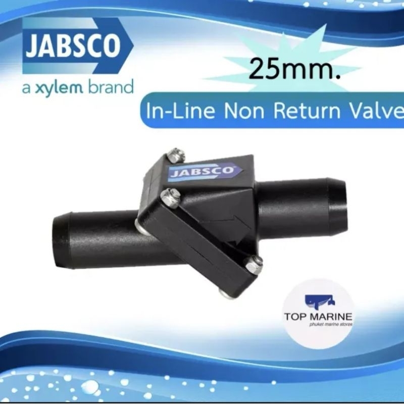 JABSCO​ ท่อกันน้ำไหลกลับ In-Line Non Return Valve​, Jabsco กันกลับ