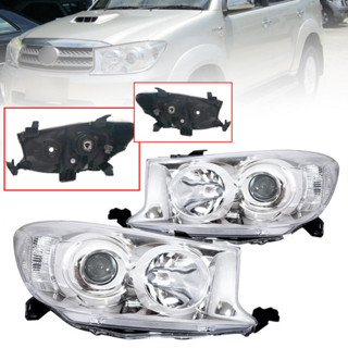 ไฟหน้า โปรเจคเตอร์ รุ่น โตโยต้า ฟอร์จูนเนอร์ TOYOTA FORTUNER ปี 2009 - 2011