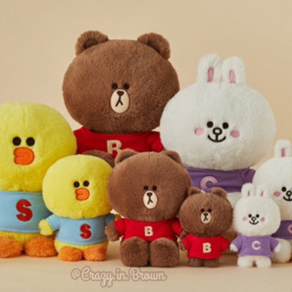 LINE FRIENDS BASIC EDITION ตุ๊กตาขนนุ่มไลน์เฟรนด์