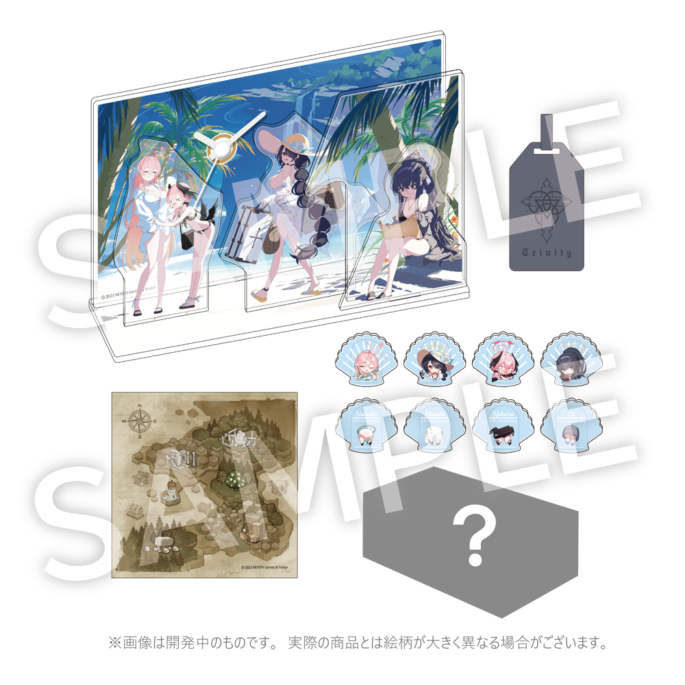 Yostar - Blue Archive Goods Trinity Extracurricular Adventure Set