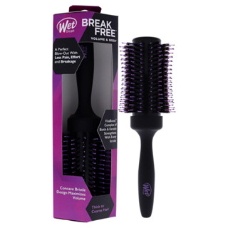 ของแท้!!แปรงไดร์ผม รุ่นผสมขนหมูป่า WetBrush Volumising Round Brush for Fine/Medium Hair (ขนาด7x26cm)