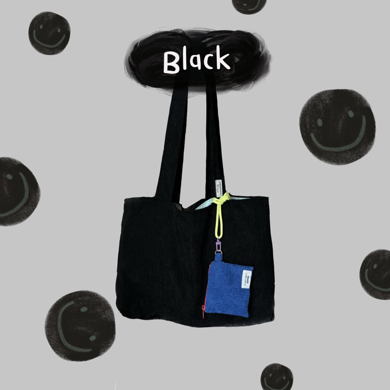 เซ็ต 2 ใบ Tote bag+กระเป๋าห้อยคอ