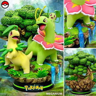 Figure EGG Studio Pokemon Evolution Meganium Bayleef Chikorita โปเกมอน อีโวลูชัน เมแกนเนียม เมกาเนียม เบย์ลีฟ จิโคริตา