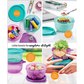 Tupperware ถ้วย mini bowl ขนาด 230 Ml สามารถใส่ของได้เอนกประสงค์ พกติดตัวสะดวก น่ารักน่าใช้มากๆค่ะ