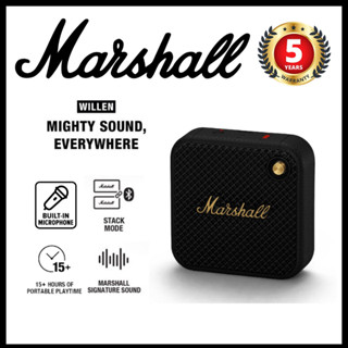 NEW‼​ พร้อมส่งMarshall Willen 10w.สวยคลาสสิกเล็ก​กระทัดรัด​พกพาง่ายฟังได้นานถึง 15 ชม.สินค้า​แท้​ศูนย์​ไทย​ 3ปี❤