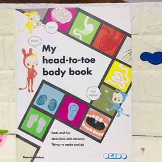 My head -to-toe body book หนังสือความรู้ปกแข็งมือสอง -ae1